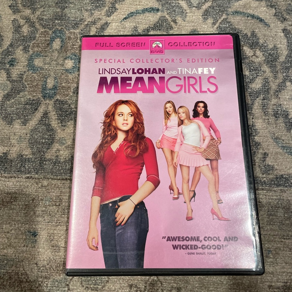 {Mean Girls} DVD Full Screen, SPECIAL COLLECTOR'S EDITION, used good condition